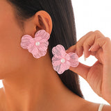 Sweet And Simple Ginkgo Leaf Flower Large Earrings – Thoughtful Gifts — 8