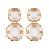 Summer Bohemian Style Transparent Resin Earrings – Stylish Gifts — 16