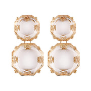 Summer Bohemian Style Transparent Resin Earrings – Stylish Gifts — 16