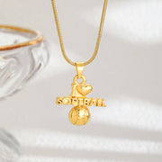 Basketball Football Sporting Goods Pendant – Jewelry Gift Ideas — 15