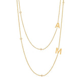 Women's S925 Sterling Silver Diamond Letter – Jewelry Gift Ideas — 18