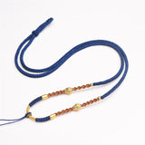 Handmade Pendant Braid Lanyard Emerald Round Jade – Jewelry Gift Ideas — 2