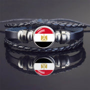 World Flag Bracelet Woven Twisted – Jewelry Gift Ideas — 3