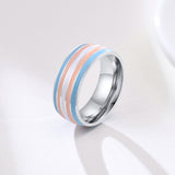 Ring Color 8mm Men's Same Color Flag Ring Foreign – Jewelry Gift Ideas — 8