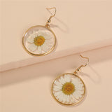 Natural Plant Dried Chrysanthemum Pendant – Jewelry Gift Ideas — 1