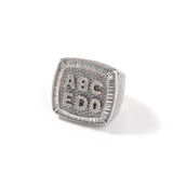 DIY English Name Ring Personality N Version For Men – Creative Gifts — 5