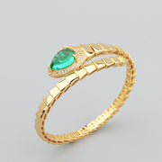 Spring Type Snake Bone Bracelet Ring Suit – Jewelry Gift Ideas — 4