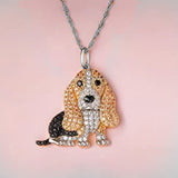 Cute Baggy Hound Pendant Necklace – Jewelry Gift Ideas — 4