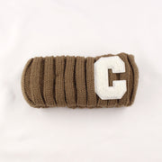 C Letter Ear Protector Knitted Headband – Gift Ideas — 5