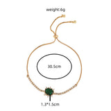 Brass Gold Plated Micropaved Zirconia Adjustable – Jewelry Gift Ideas — 3