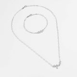 Retro Diamonds Necklace Bracelet For Women – Jewelry Gift Ideas — 2