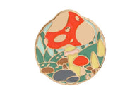 Red Mushroom Girl Alloy Drip Brooch – Jewelry Gift Ideas — 1