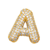 18K Gold Plated Balloon English Letter Pendant – Jewelry Gift Ideas — 17