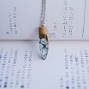 Creative Gift Log Resin Jewelry Pendant Necklace – Jewelry Gift Ideas — 3