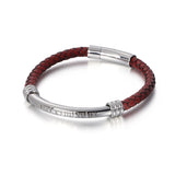 Simple Leather Rope Braided Fashion Men's Bracelet – Stylish Gifts — 3