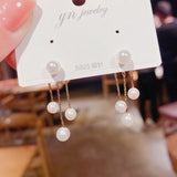 Fashion Pearl Tassels With Two Earrings – Stylish Gifts — 2