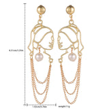 Korean Hollow Long Tassel Earrings – Holiday Gift Ideas — 4