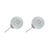 Colorful Glass Round Transparent Stud Earrings – Meaningful Gifts — 6