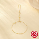S925 Sterling Silver Finger Diamond Simple – Jewelry Gift Ideas — 5