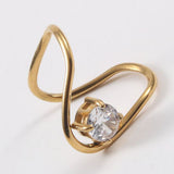 Ring Titanium Steel Plated 18K Gold – Special Occasion Gifts — 4
