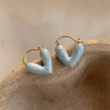 Fashion Jewelry Heart Pendant Drop Earrings – Jewelry Gift Ideas — 3