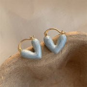 Fashion Jewelry Heart Pendant Drop Earrings – Jewelry Gift Ideas — 3