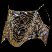Shiny Multilayer Rhinestone Body Chain Nightclub – Stylish Gifts — 7