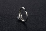 Simple Four-claw Diamond Two Sides Hollow Air Quality – Gifts for Her — 6