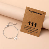 Creative Stainless Steel Angel Digital Bracelet – Jewelry Gift Ideas — 5