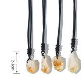 Braided Black Rope Pendant Necklace – Jewelry Gift Ideas — 2