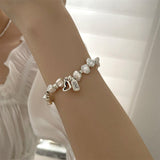 Crystal Clear Pearl Bracelet Cold Wind Niche – Jewelry Gift Ideas — 2