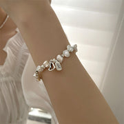 Crystal Clear Pearl Bracelet Cold Wind Niche – Jewelry Gift Ideas — 2
