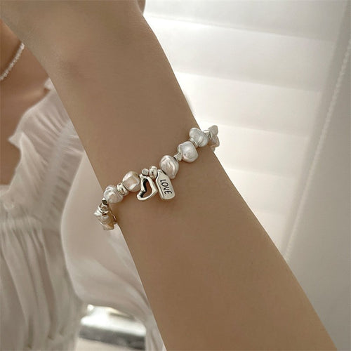 Crystal Clear Pearl Bracelet Cold Wind Niche – Jewelry Gift Ideas — 2
