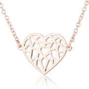 Geometric Minimalist Star Love Pendant Necklace – Jewelry Gift Ideas — 2