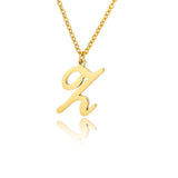 Stainless Steel 26 English Letter Necklace – Jewelry Gift Ideas — 7