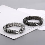 Creative Snake-shaped Eagle Punk Distressed Black – Jewelry Gift Ideas — 4