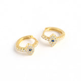 Trendy Eye S925 Sterling Silver Diamond Earrings – Useful Gifts — 4