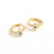 Trendy Eye S925 Sterling Silver Diamond Earrings – Useful Gifts — 4