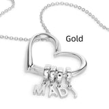 Abbreviated Personalized Letter Alloy Necklace – Jewelry Gift Ideas — 6