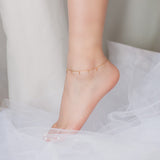 Simple And Colorless Small Strip Colored Gold Feet – Thoughtful Gifts — 5