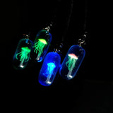 Fashion Personality Jellyfish Glow Necklace – Jewelry Gift Ideas — 1