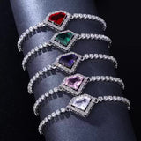 Colorful Zircon Bracelet Elegant And Chic – Jewelry Gift Ideas — 1