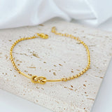 Women's Simple Knot Titanium Steel Bracelet – Jewelry Gift Ideas — 1