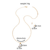 Copper Gold Plated Waterdrop Zircon Pendant – Jewelry Gift Ideas — 5