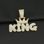 Mens Fashion Alloy Necklace With Diamond Pendant – Jewelry Gift Ideas — 7