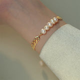 Women's Freshwater Pearl Moon Cassia Twig – Jewelry Gift Ideas — 4
