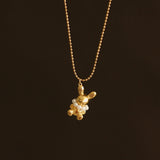 Casting Three-dimensional Letter Bunny Cute – Jewelry Gift Ideas — 5
