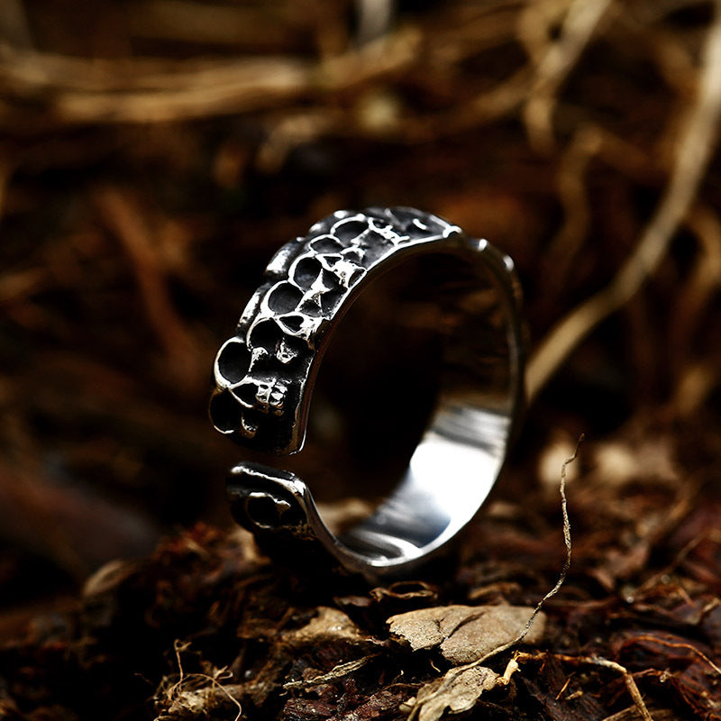 Stainless Steel Skull Ring – Everyday Gifts — 1