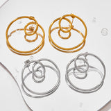 Streamlined Earrings Stainless Steel Geometric – Unique Gift Ideas — 2