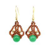 Ethnic Style Wax Line Hand-woven Earrings – Stylish Gifts — 16